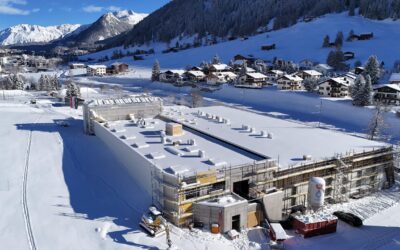 Update zum Rohbau der neuen Färbihalle