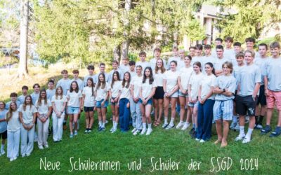 Neue Schülerinnen und Schüler 2024
